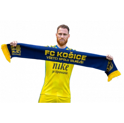 Pletený šál FC Košice 2024/2025