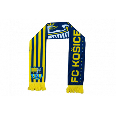 Obojstranný sublimovaný šál FC Košice - CASSOVIA