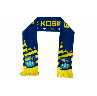 Obojstranný sublimovaný šál FC Košice - DÓM