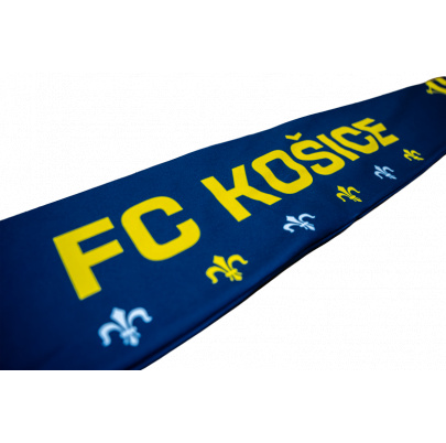 Obojstranný sublimovaný šál FC Košice - DÓM