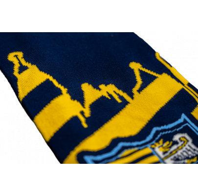 Pletený šál FC Košice "ŽLTO-MODRÍ"