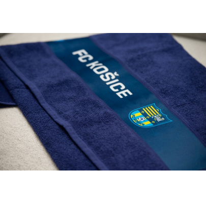 Uterák s bordúrou FC Košice 50x100cm
