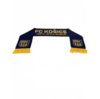 Pletený šál FC Košice 2024/2025