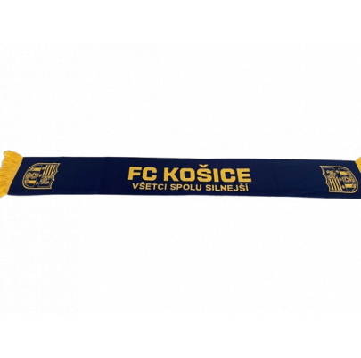 Pletený šál FC Košice 2024/2025